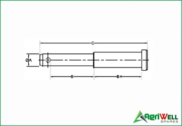 clevis type draw pins