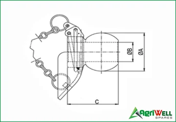 GUIDE CONE BALL (16MnCr5) HARDENED (BLACK LINE)