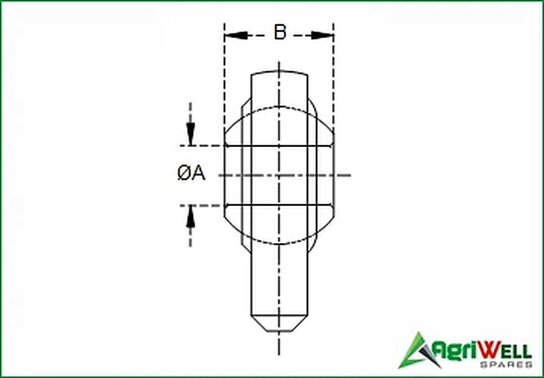 WELD ON ENDS-LOWER LINKS