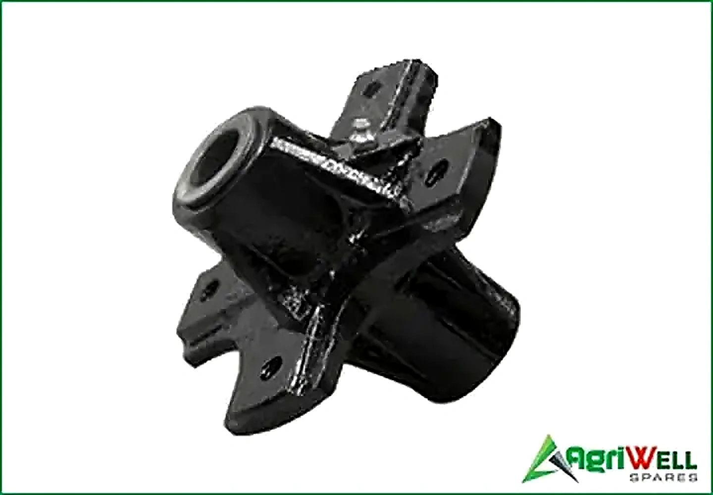 CASTED HUB WITH SINTERED BUSHING