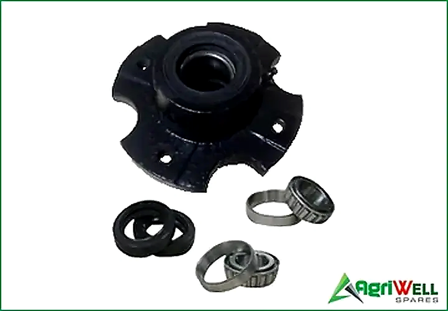 CASTED HUB WITH TAPER ROLLER BEARINGS