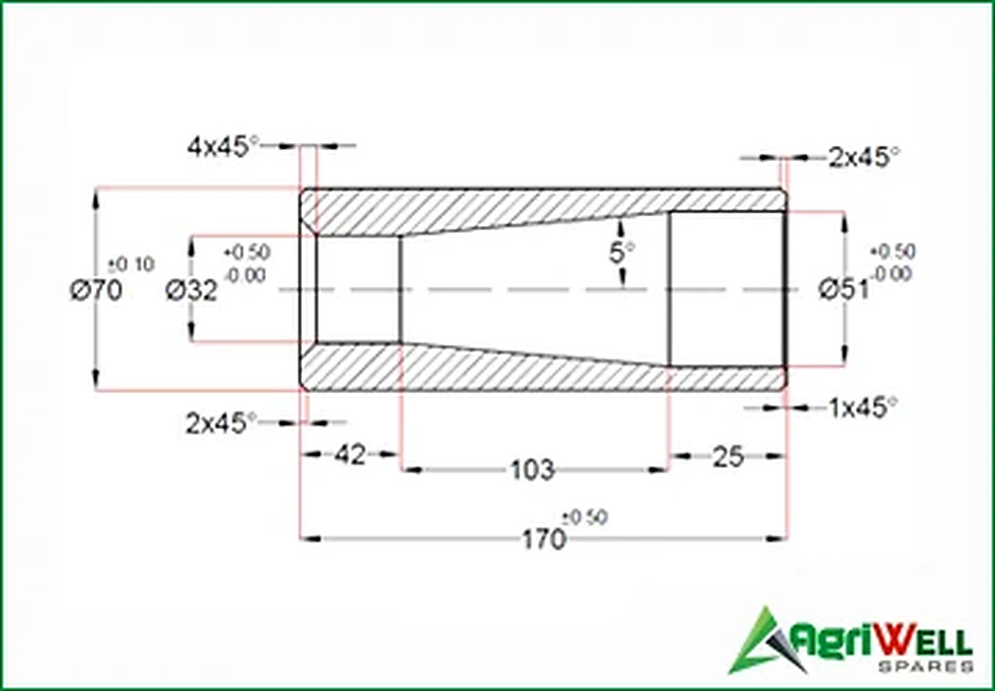 TINES BUSHING / BALE SPEARS