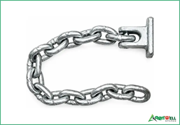 flail chain assembly, flail chain and components